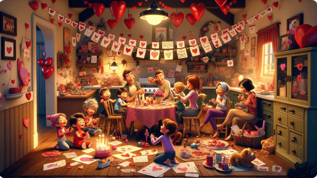 Ideas divertidas para celebrar el día de san valentín con los niños